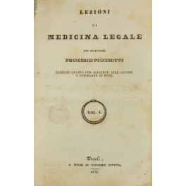 Lezioni di medicina legale. 