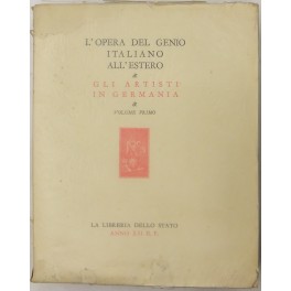 Gli artisti italiani in Germania Gli artisti italiani in Germania