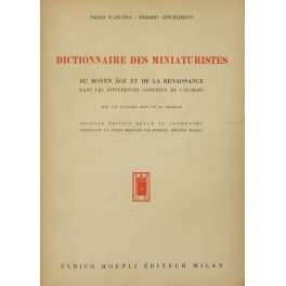Dictionnaire des miniaturistes du moyen age et de la renaissance dans les differentes contrees de l'Europe. Dictionnaire des miniaturistes du moyen age et de la renaissance dans les differentes contrees de l'Europe.