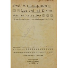 Lezioni di diritto amministrativo