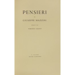 Pensieri di Giuseppe Mazzini