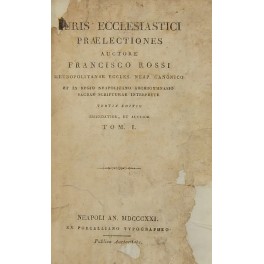 Juris ecclesiastici praelectiones