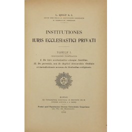 Institutiones iuris ecclesiastici privati