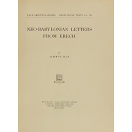 Neo-babylonian letters from Erech