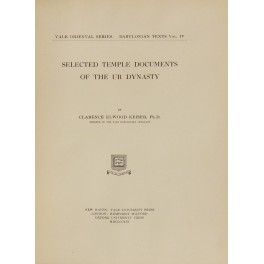Selected temple documents of the Ur Dynasty