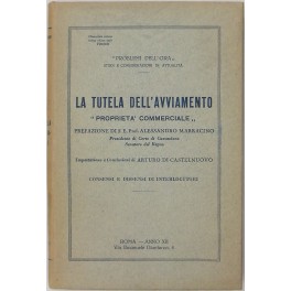 La tutela dell'avviamento proprietà commerciale.
