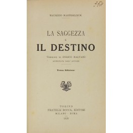 La saggezza e il destino.