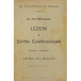Lezioni di diritto costituzionale Lezioni di diritto costituzionale