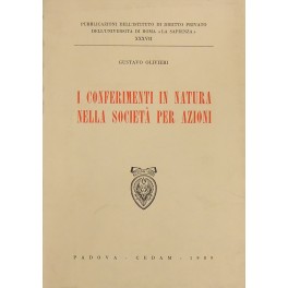 I conferimenti in natura nella società per azioni