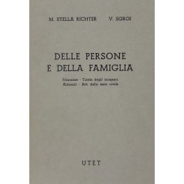 Delle persone e della famiglia
