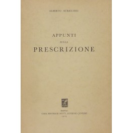 Appunti sulla prescrizione