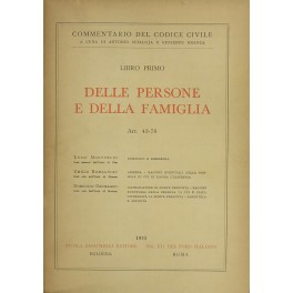 Domicilio e residenza (Montuschi). Assenza. Ragioni eventuali della persona di cui si ignora l'esistenza (Romagnoli) Domicilio e residenza (Montuschi). Assenza. Ragioni eventuali della persona di cui si ignora l'esistenza (Romagnoli)