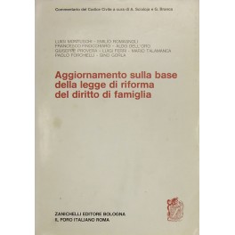 Aggiornamento sulla base della legge di riforma del diritto di famiglia