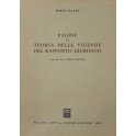 Pagine di teoria delle vicende del rapporto giuridico.