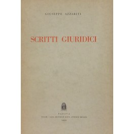 Scritti giuridici