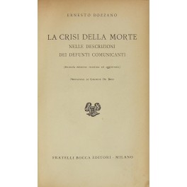 La crisi della morte nelle descrizioni dei defunti comunicanti