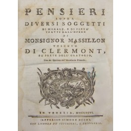 Pensieri sopra diversi soggetti di morale e di pieta Pensieri sopra diversi soggetti di morale e di pieta