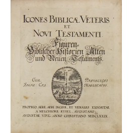 Melchiore Kysel Augustano Icones biblicae veteris et novi testamenti 