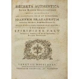 Decreta authentica sacrae rituum congregationis Decreta authentica sacrae rituum congregationis
