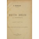 Diritto romano. La proprietà. 