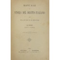 Manuale di storia del diritto italiano. Le fonti l
