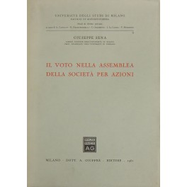 Il voto nella assemblea della società per azioni