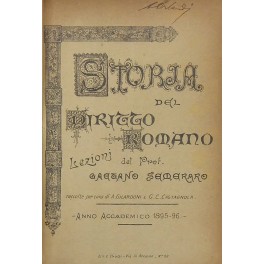 Storia del diritto romano