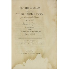 Elogio storico del conte Luigi Corvetto