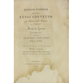 Elogio storico del conte Luigi Corvetto Elogio storico del conte Luigi Corvetto