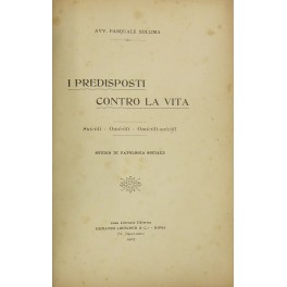 I predisposti contro la vita. Suicidi omicidi omicidi-suicidi.