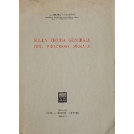 Sulla teoria generale del processo penale