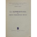 La rappresentanza nel diritto internazionale priva