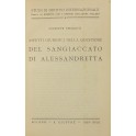 Aspetti giuridici della questione del Sangiaccato