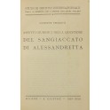 Aspetti giuridici della questione del Sangiaccato