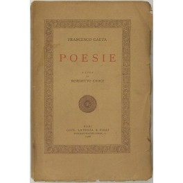 Poesie. A cura di Benedetto Croce