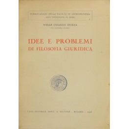 Idee e problemi di filosofia giuridica