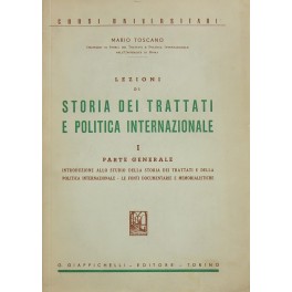 Lezioni di storia dei trattati e politica internazionale