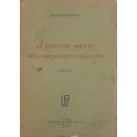 Le fonti del diritto nell'ordinamento italiano. 