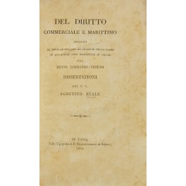 Del diritto commerciale e marittimo secondo le leggi austriache ed italiche Del diritto commerciale e marittimo secondo le leggi austriache ed italiche
