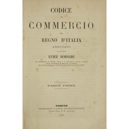 Codice di commercio del Regno d'Italia annotato