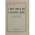 Il soggetto passivo del reato nel diritto sostantivo e processuale.