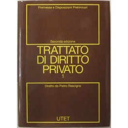 Trattato di diritto privato Trattato di diritto privato