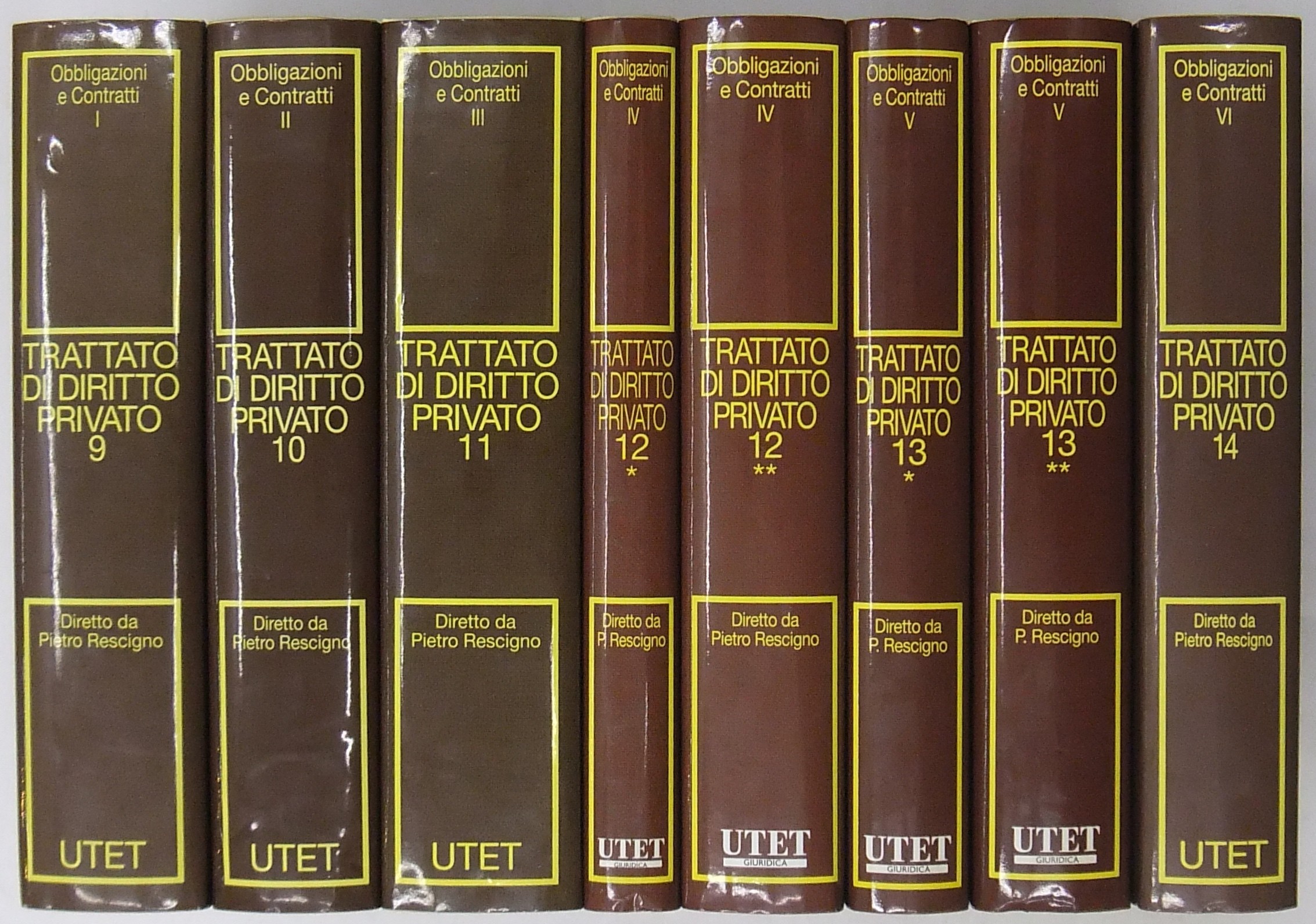 Trattato di diritto privato. Voll. VIIVIII Proprietà. Voll. IXXIV