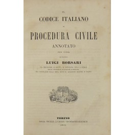Il Codice italiano di Procedura civile annotato