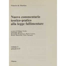 Nuovo commentario teorico-pratico alla legge fallimentare Nuovo commentario teorico-pratico alla legge fallimentare