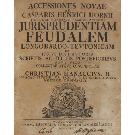 Christian Hanaccius ... Accessiones novae ad Casparis Henrici Hornii..