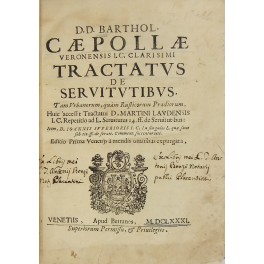 Tractatus de servitutibus Tractatus de servitutibus