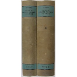 Sistema del diritto privato italiano. Sistema del diritto privato italiano.