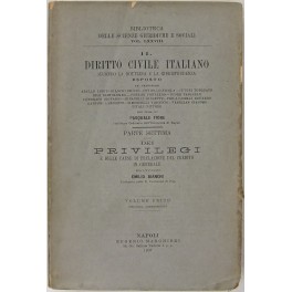 Dei privilegi e delle cause di prelazione del credito in generale Dei privilegi e delle cause di prelazione del credito in generale