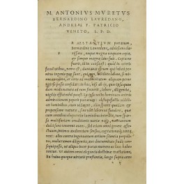 Catullus et in eum commentarius M. Antonii Mureti Catullus et in eum commentarius M. Antonii Mureti